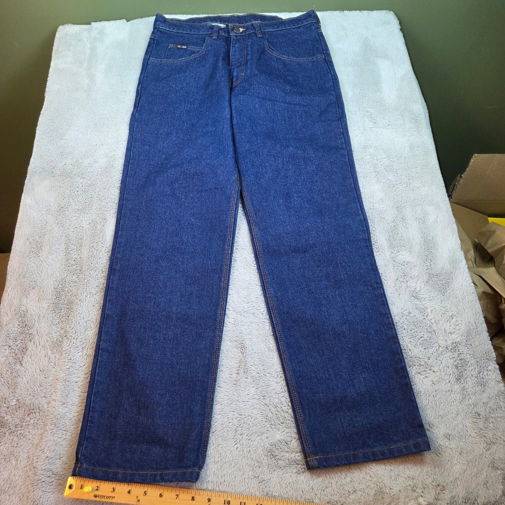 Tyndale Cotton FR Jeans Mens W34 L32  Flame Resistant Arc Rated Pants Blue Denim